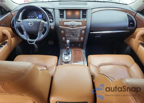 2018 Nissan Armada Sv from USA, damaged, VIN JN8AY2ND8J9050943